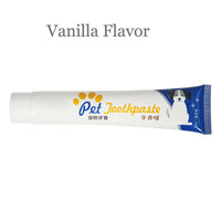 Pet Toothpaste Set Fun Dog Toothpaste Toothbrush 4 Piece Set Cleaning Supplies Tool Edible Dog Toothpaste Beef Flavor
