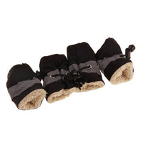 4pcs Antiskid Puppy Shoes Pet Protection Soft-soled Pet Dog Shoes Waterproof  Prewalkers Soft Pet Products Supplies Pet Paw Care