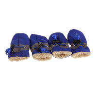 4pcs Antiskid Puppy Shoes Pet Protection Soft-soled Pet Dog Shoes Waterproof  Prewalkers Soft Pet Products Supplies Pet Paw Care