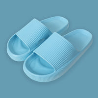 Women Thick Platform Slippers Summer Beach Eva Soft Sole Slide Sandals Leisure Men Ladies Indoor Bathroom Anti-slip Shoes